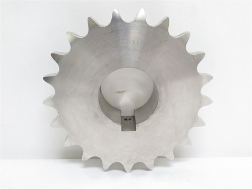 MFG- 80B21 2-1/2; Chain Sprocket; SS; 21 Teeth; 2-1/2"ID