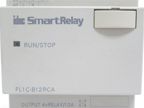 Idec FL1C-B12RCA; SmartRelay Controller; 24VAC/DC; 8-Input