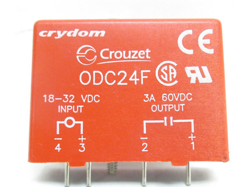 Crouzet ODC24F; I/O Module; 18-32VDC In 60VDC; 3A Out