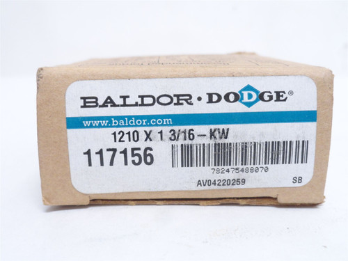 Dodge 1210x1-3/16-KW; Taper Lock Bushing 117156; 1-3/16"ID