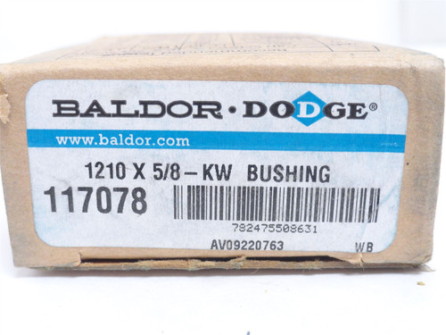 Dodge 1210 X 5/8-KW; Taper Lock Bushing 117078; 5/8"ID