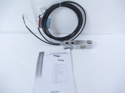 Mettler Toledo 0745A; Beam Load Cell Class C3 1250 lb/550Kg