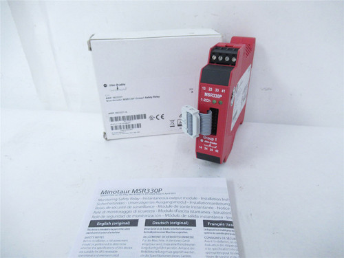 Allen-Bradley 440RW23221; Safety Relay 24VDC 2.5A
