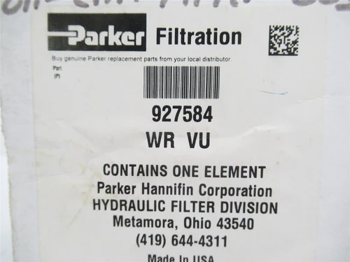 Parker 927584; Filter Element; Microns: 20; 10 GPM