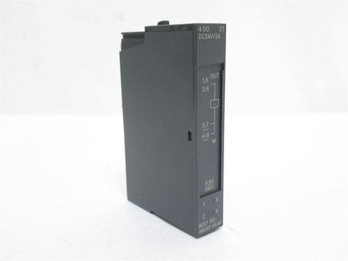 Siemens 6ES7132-4BD32-0AA0; I/O Module 4-Port In; 4-Port Out