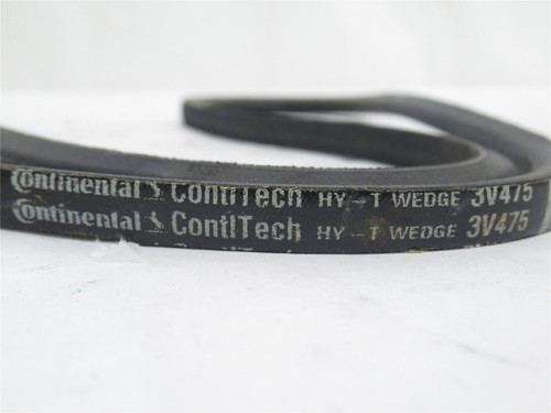 Continental 3V475; V-Belt; 47-1/2" Long x 3/8" Top Width