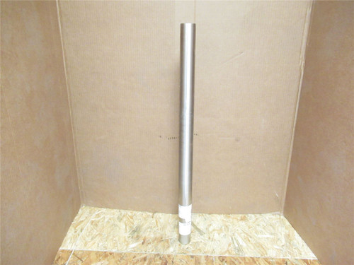 Marel 28227419; Crowned Idler Roller; SS; 30" Long