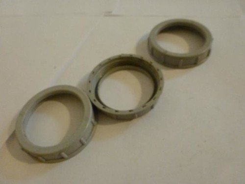 MFG- MDL-Unkn81269; LOT-3 Conduit Bushing 2" Grey
