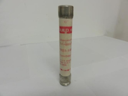 GOULD TRS1-1/4R; Fuse; 1-1/4Amp; 600VAC; Time Delay