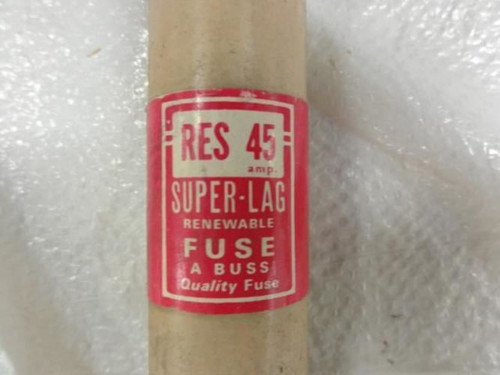 Bussmann RES-45; Super Lag Renewable Fuse