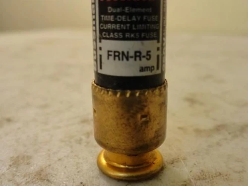 Bussmann FRN-R-5; Fuse; 5A; 250V; TIme Delay