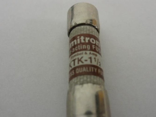 Bussmann KTK-1-1/2; Fuse; 1-1/2A; 600VAC