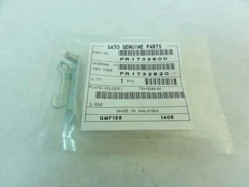 Sato PR1732900; Plate (Holder)