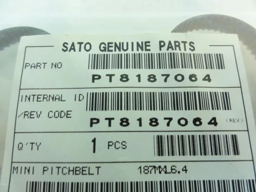 Sato PT8187064; Mini Pitchbelt; 187XL6.4