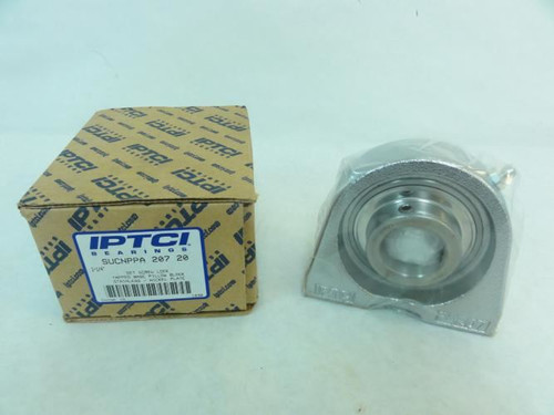 IPTCI SUCNPPA207-20; Pillow Block Bearing; 1-1/4"ID