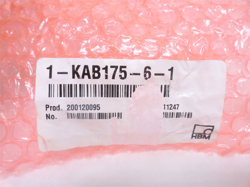 HBM 1-KAB175-6-1; Load Cell Connector Cable; 8-Pin