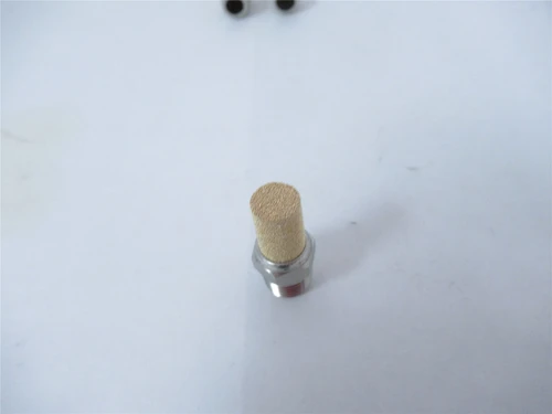 Speedaire 1A326; Lot -7 Pneumatic Muffler 1/4" NPT9/16" Hex
