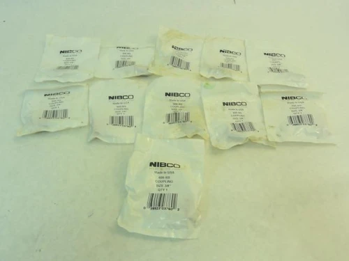 Nibco 600-RS-3/8; Lot-11 Couplings; 3/8" Tube Size