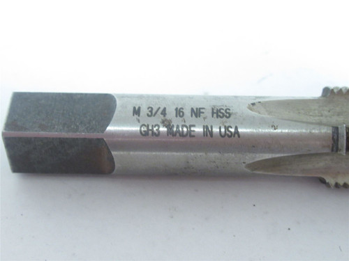 USA NF HSS GH3; Taper Hand Tap; 3/4-16"; 4 Flute