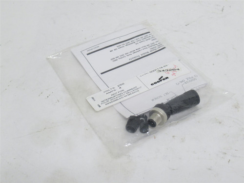 Cooper 5000118-93; Male Interconnect Assembly; 4A/300V Max