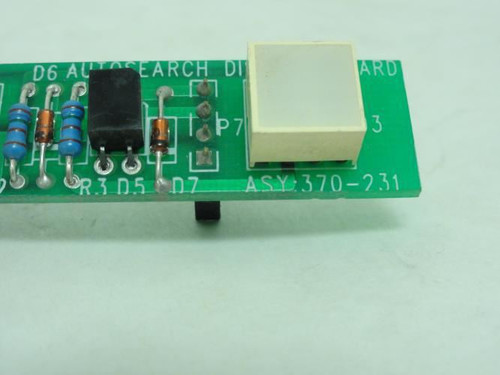 Cintex 370-231; Auto-Search D6 Display Board