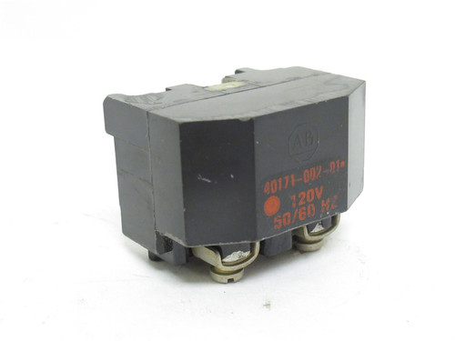 Allen-Bradley 40171-002-01; Pilot Light Tranformer; 120VAC