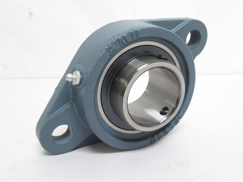 AMI UCFL210; Flange Bearing; 50mmID; 2-Bolt; W/Lube Fitting