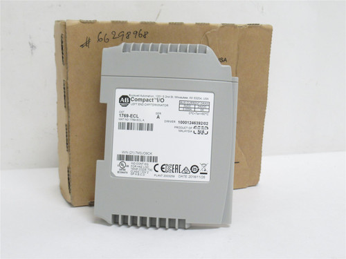 Allen-Bradley 1769-ECL; Left End Cap Terminator; SER: A