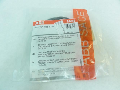 ABB 1SDA047561R1; Motor Operator; 200/250VDC