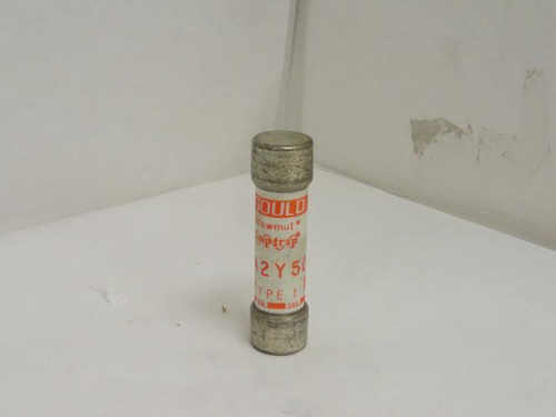 Gould A2Y50; Current Limiting; Ferrule Fuse 50A; 250VAC/500VDC