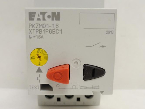 Eaton XTPB1P6BC1; Manual Motor Starter 1-1.6A; 3P; 600V