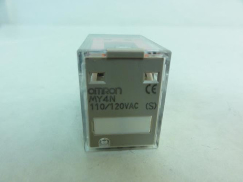 Omron  MY4NAC110120S; Relay; 110/120VAC; 5A; 250VAC/30VDC