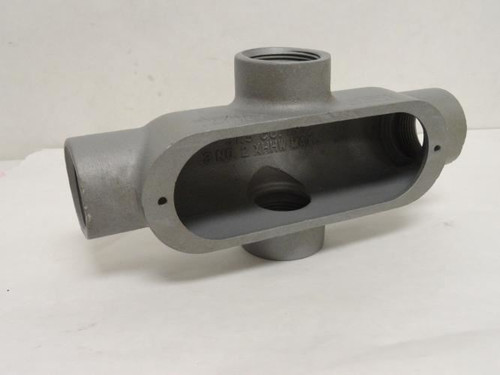 Appleton X125-M; Conduit Body; 1-1/4NPT; Form 35; Malleable Iron