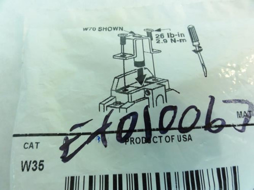 Allen-Bradley W35; Overload Thermal Unit