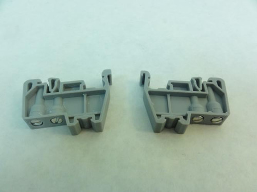 Connectwell CA702; Lot-2 End Stops; 34 mm H x 44 mm L x 9 mm W