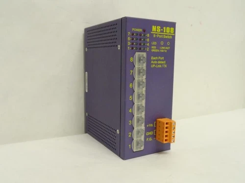 ICP NS-108; Industrial Ethernet Switch; 8-Port