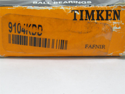 Timken 9104KDD; Ball Bearing 20mmID x 42mmOD x 0.472" Wide