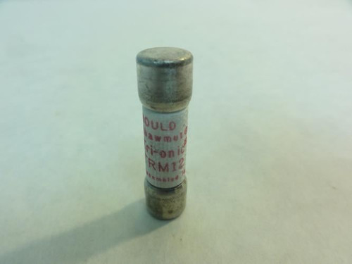Shawmut TRM12; Lot-3 Fuse; 12A; 250V 13/32"OD x 1-1/2"L