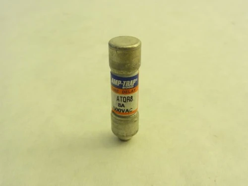 Ferraz ATQR8; Lot-3 Fuse; 8A; 600VAC 13/32"OD x 1-1/2"L
