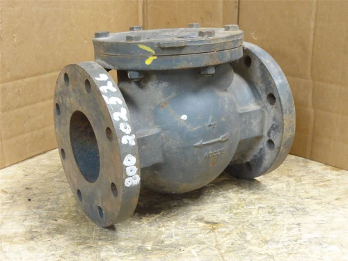 Nibco F-918B; Flanged Check Valve; Size: 4"; 125SWP; 200WOG