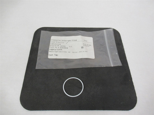 Flowserve Solutions Grp 95021218; O Ring 1.38x1.5x.062 Teflon