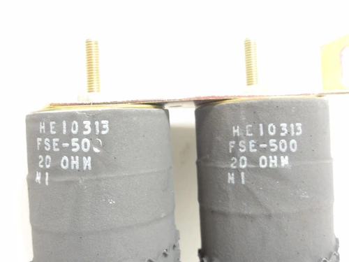 Ohmite HE10313; Mounted Wire-Wound Resistors 2 x 20 ohm