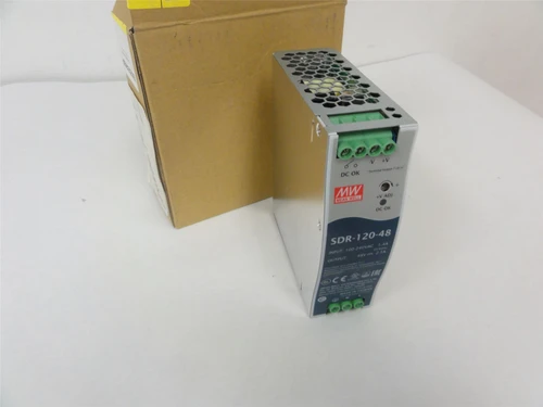 Mean Well SDR-120-48; Power Supply In: 100-240VAC; Out: 48V