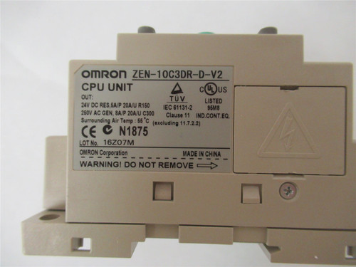 Omron ZEN-10C3DR-D-V2; Programmable Logic Controller