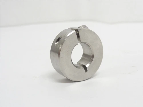 Climax 1C-050-S; One-Piece Shaft Collar; SS; 1/2"ID x 1-1/8"OD
