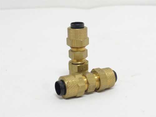 Parker 62P-4; Lot-2 Compression Connector; 1/4" Tube; Brass