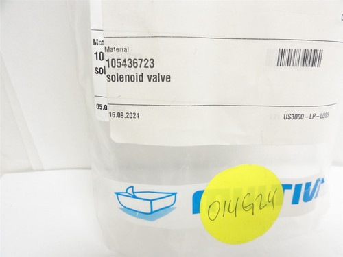 Multivac 105436723; Solenoid Air valve Assembly; 24VDC