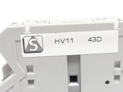 Sontheimer HV11-43D; Modular Aux Contact Block; 1-NO; 1-NC