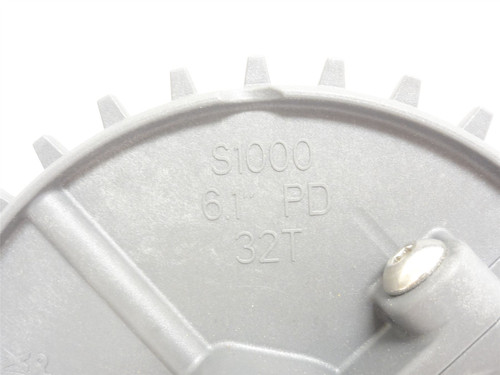 Intralox S1000-32-6.1PD; Split Sprocket #1000; 32 T; 1-1/4"ID