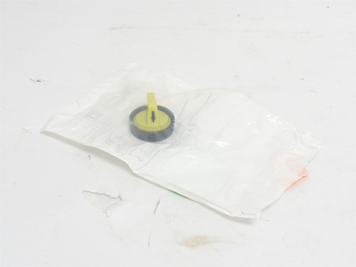 Square D 9001Y8; Yellow Selector Switch Knob; Size: 30mm